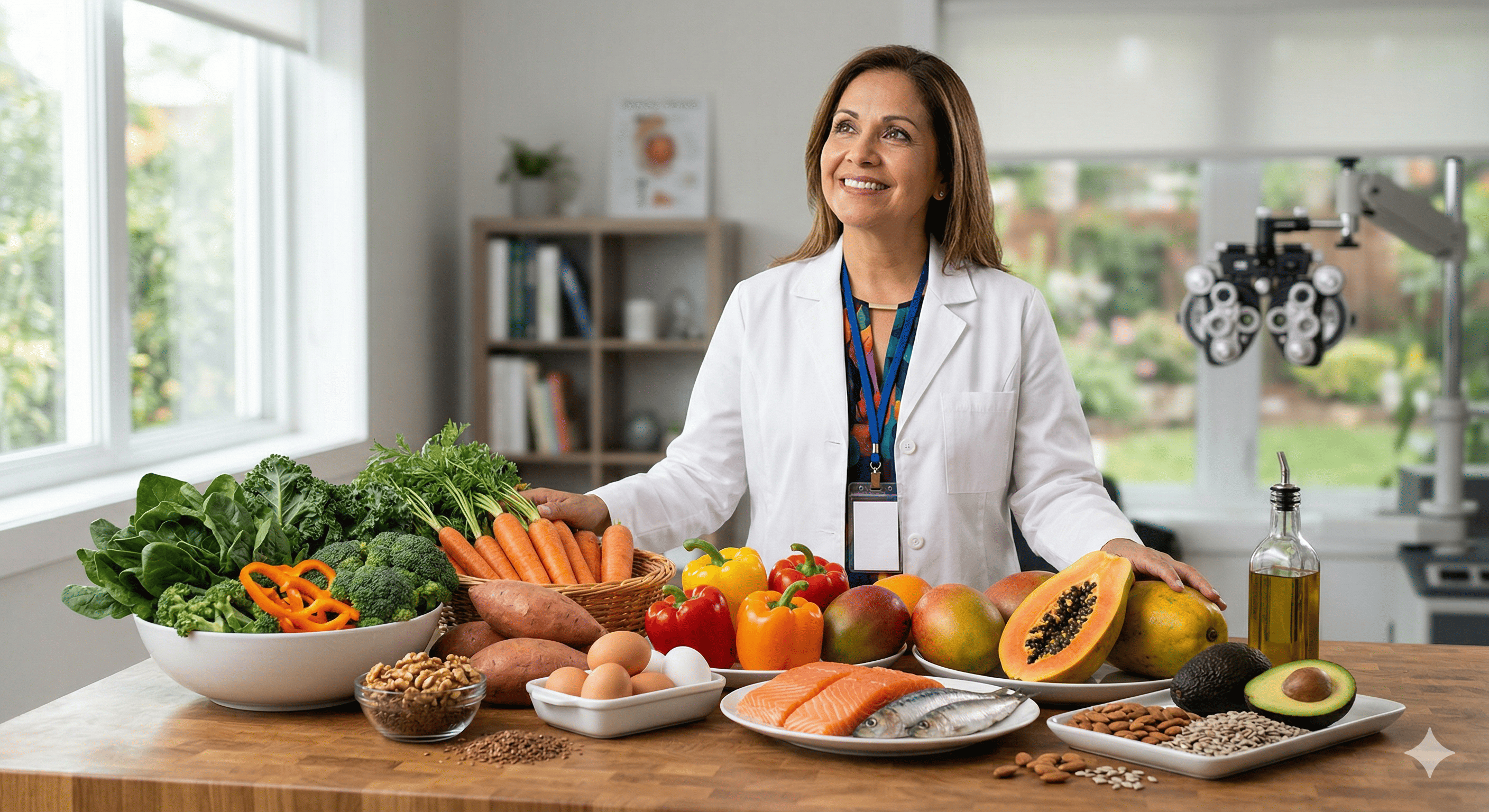 Alimentación y salud visual: los nutrientes que cuidan tus ojos